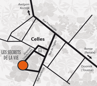 Les Secrets de la Vie: Chambre d'hôtes et Bed and Breakfast à Celles près de Tournai, Mont Saint-Aubert et Mont de l'Enclus